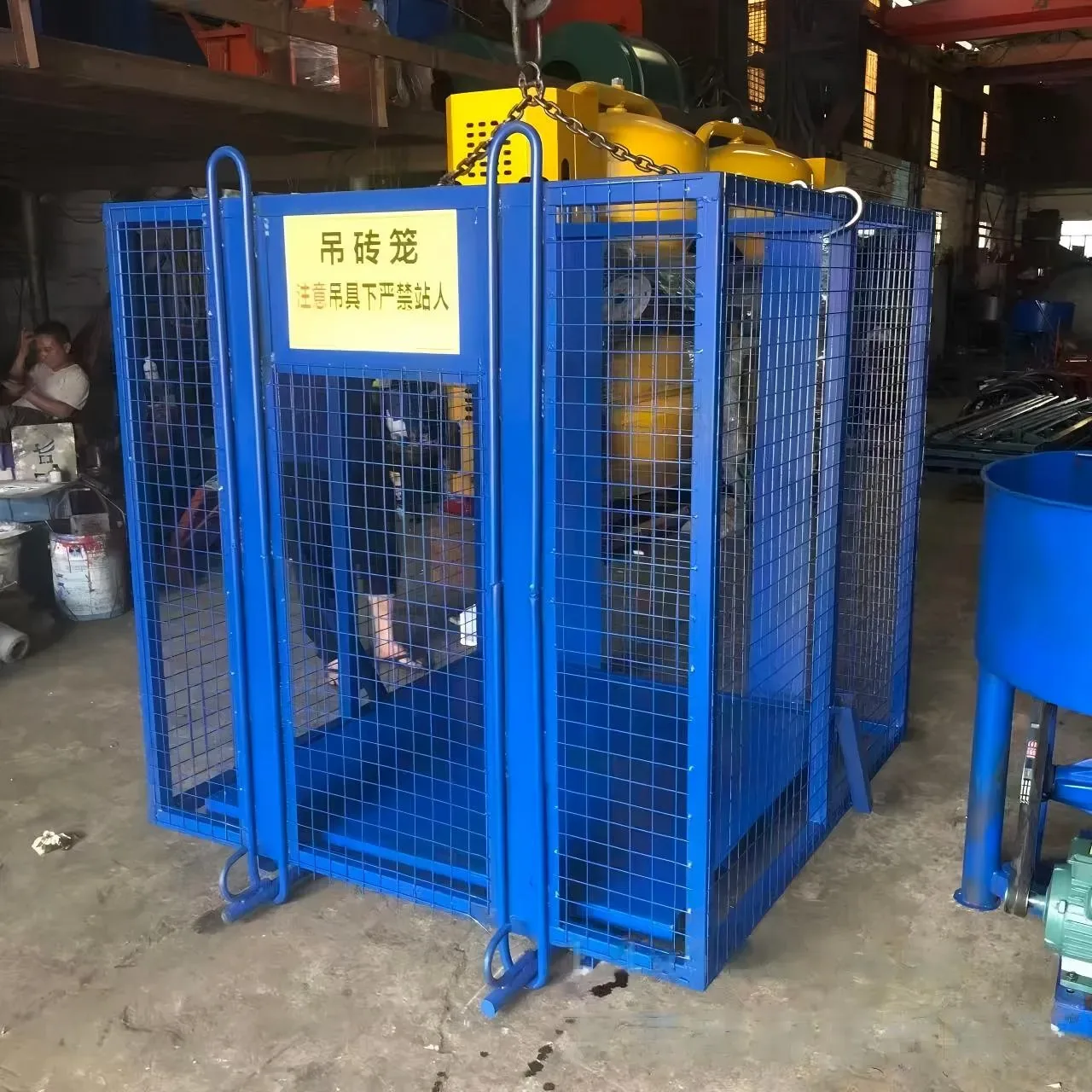 Autoclaved aerated concrete production line mold cage, used to display equipment and structures related to autoclaved aerated concrete production line mold cage.