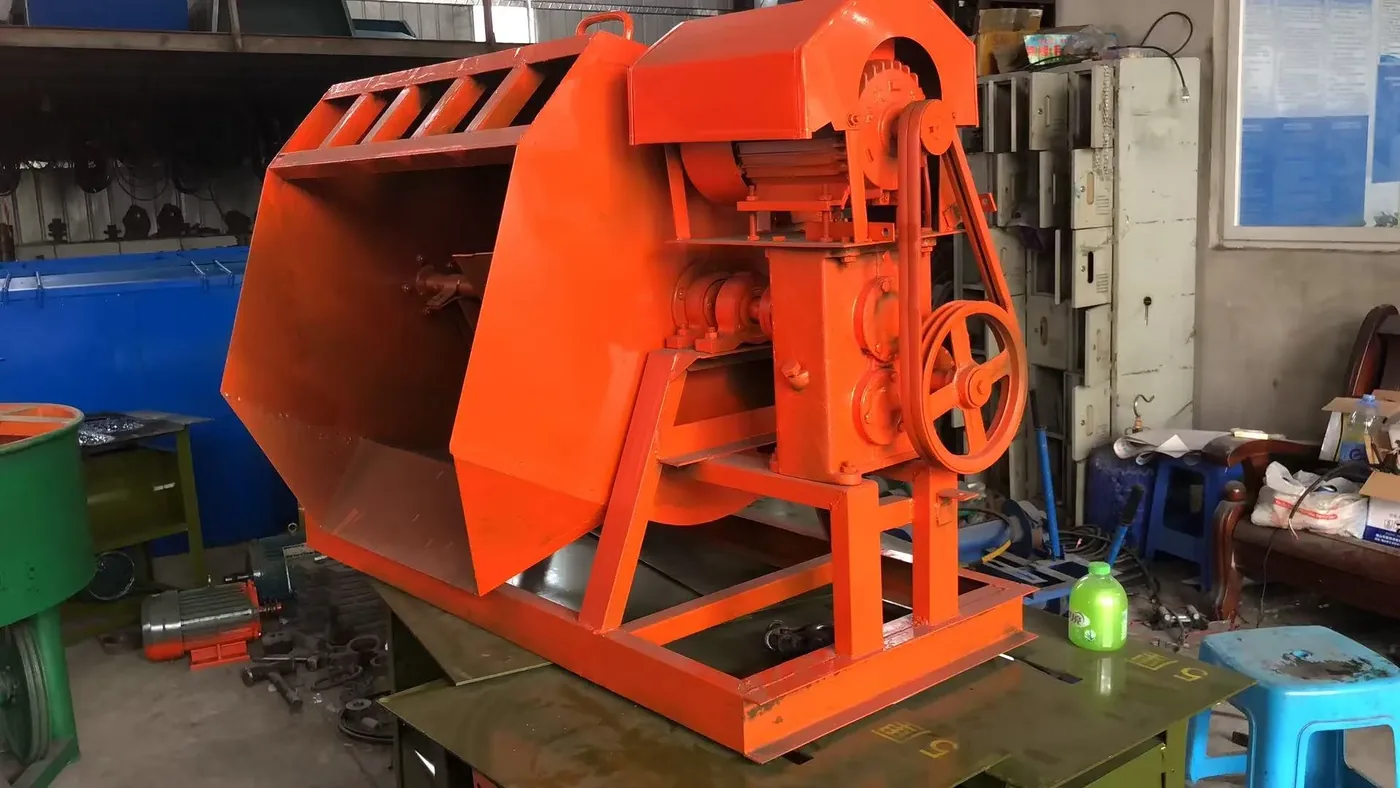 Horizontal mortar mixer, used to display devices and structure related to horizontal mortar mixer
