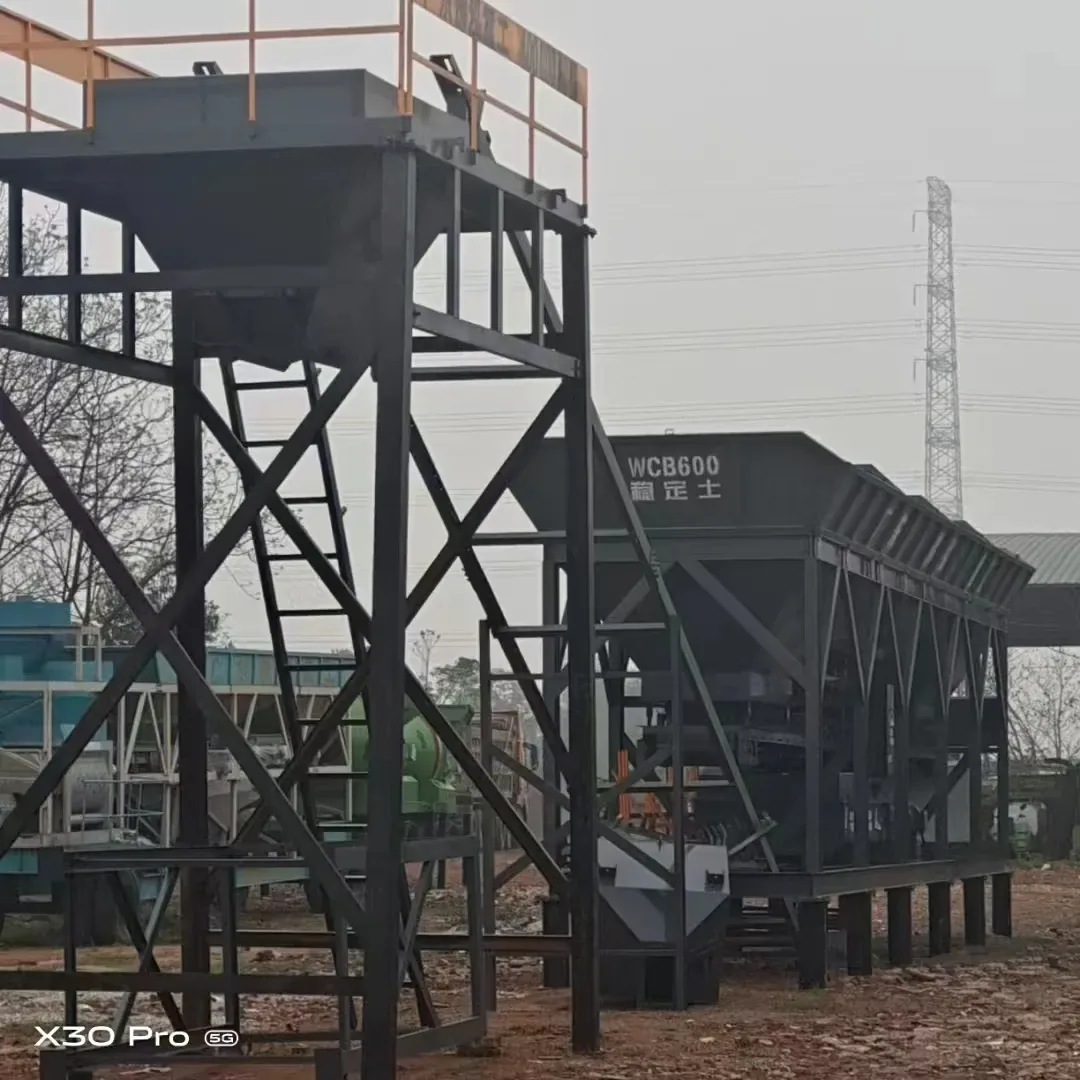 concrete equipment project site, used to show the relationship between single batch capacity and hourly output Related equipment and structures