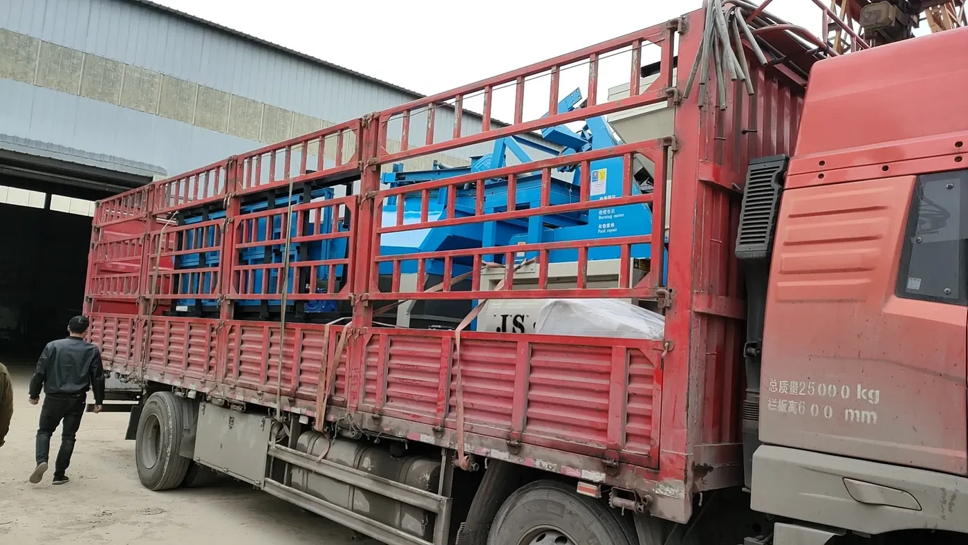 concrete equipment project site, used to display which input-related equipment and structures are needed for the layout of batching plant.