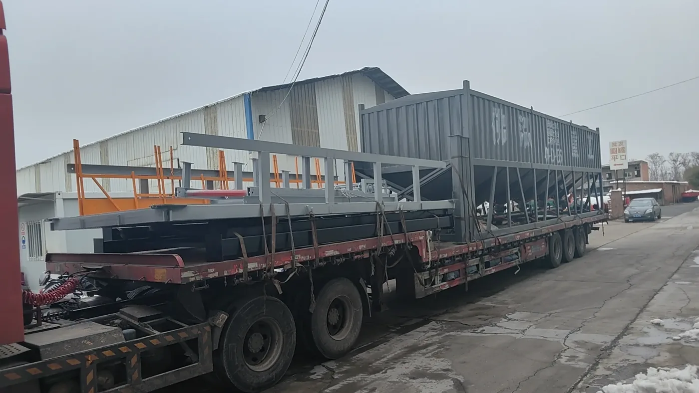 concrete equipment project site, used to display the equipment and structures related to how concrete batching plant works.