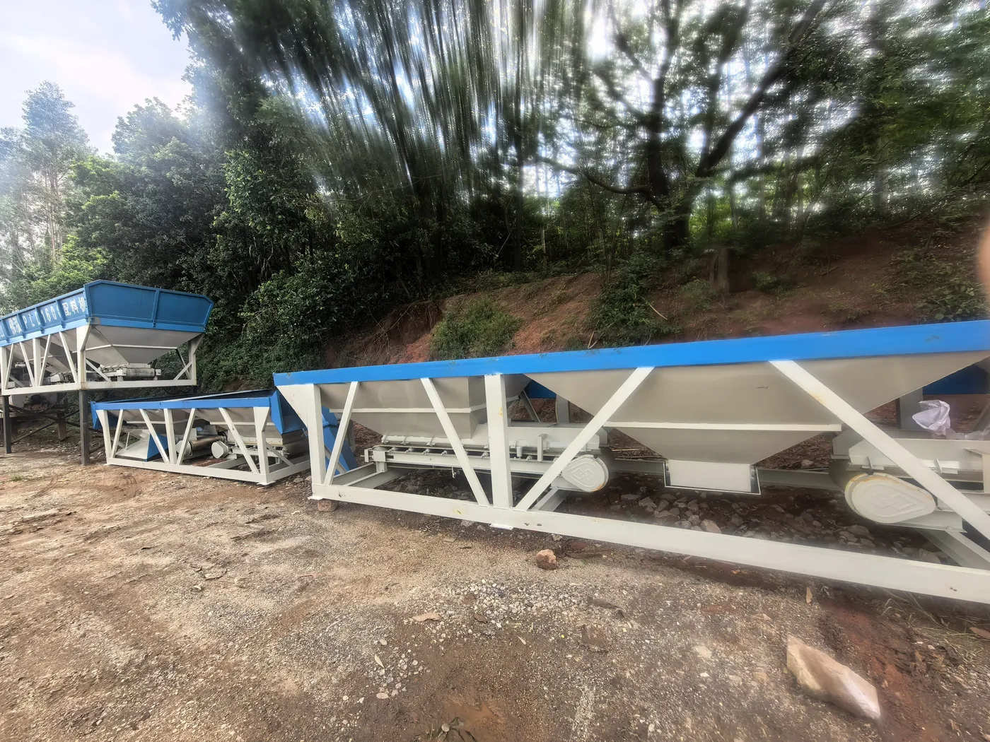PLD aggregate batching equipment, used to display equipment and structures related to PLD aggregate batcher