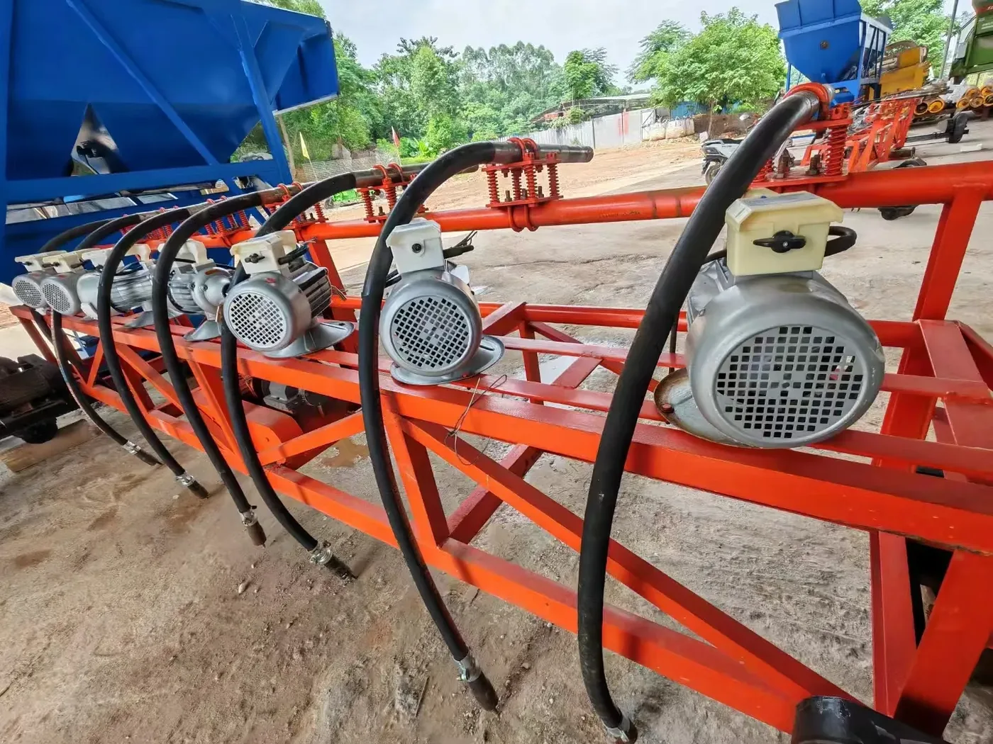 concrete paving equipment, used to display related equipment and structures
