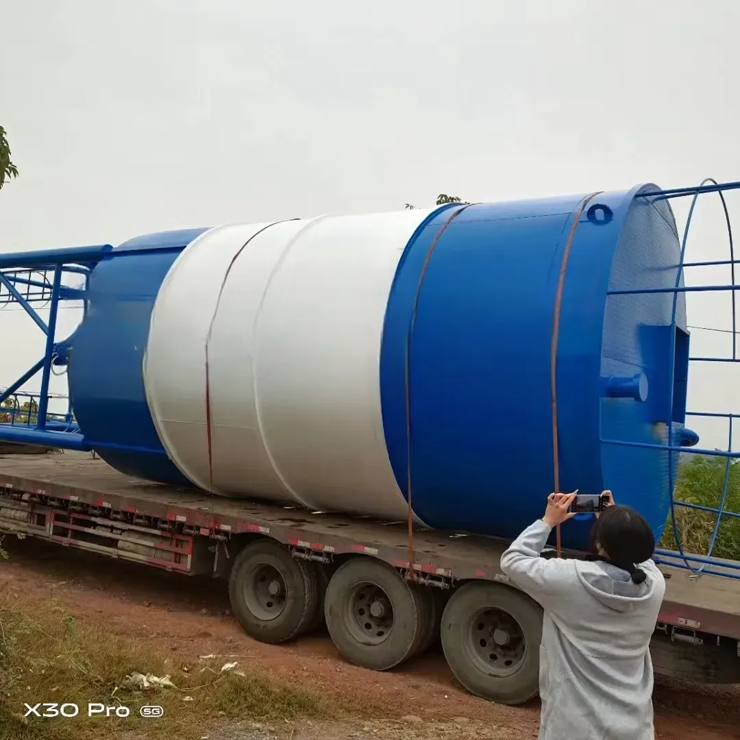 Vertical cement and powder silo, used to demonstrate the related equipment and structures for converting cement silo volume and tonnage