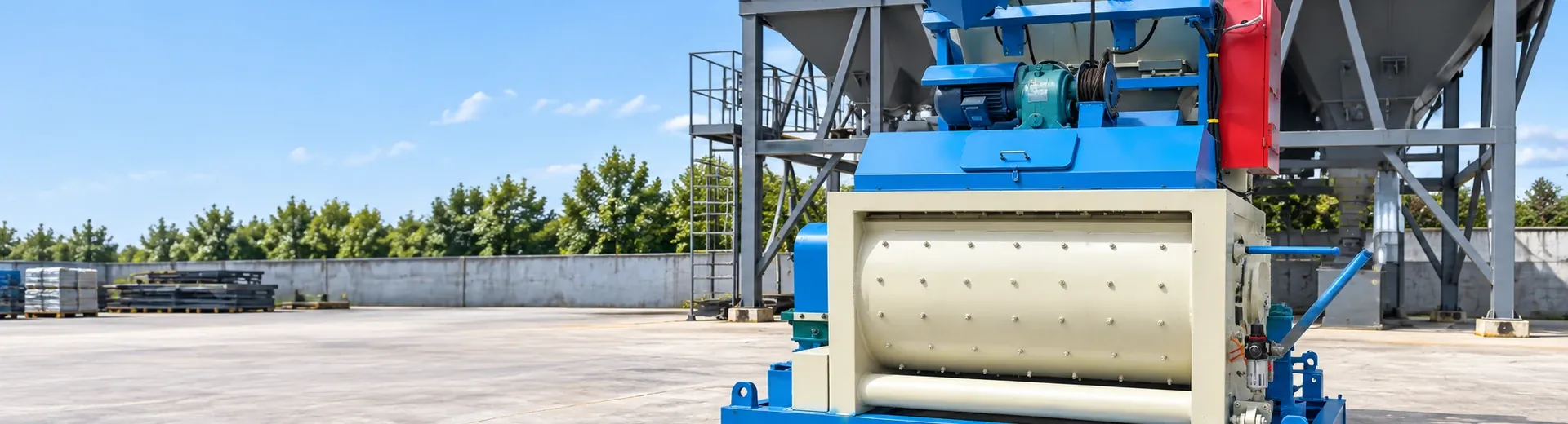 concrete equipment Actual photos of batching and mixing module inspection