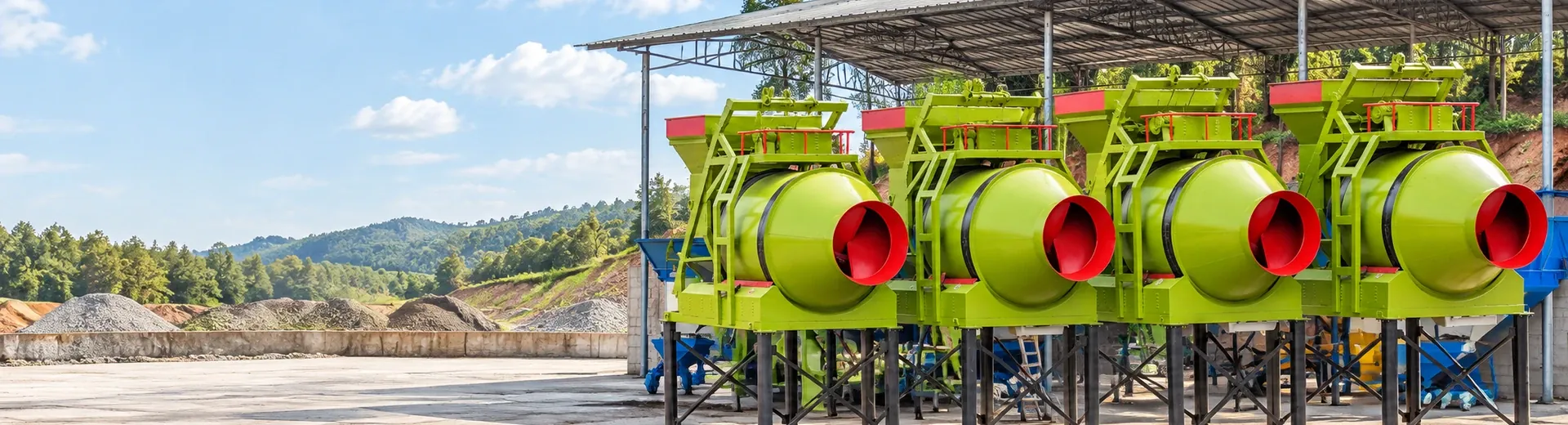 Concrete machinery and equipment products, structural or project site live photos