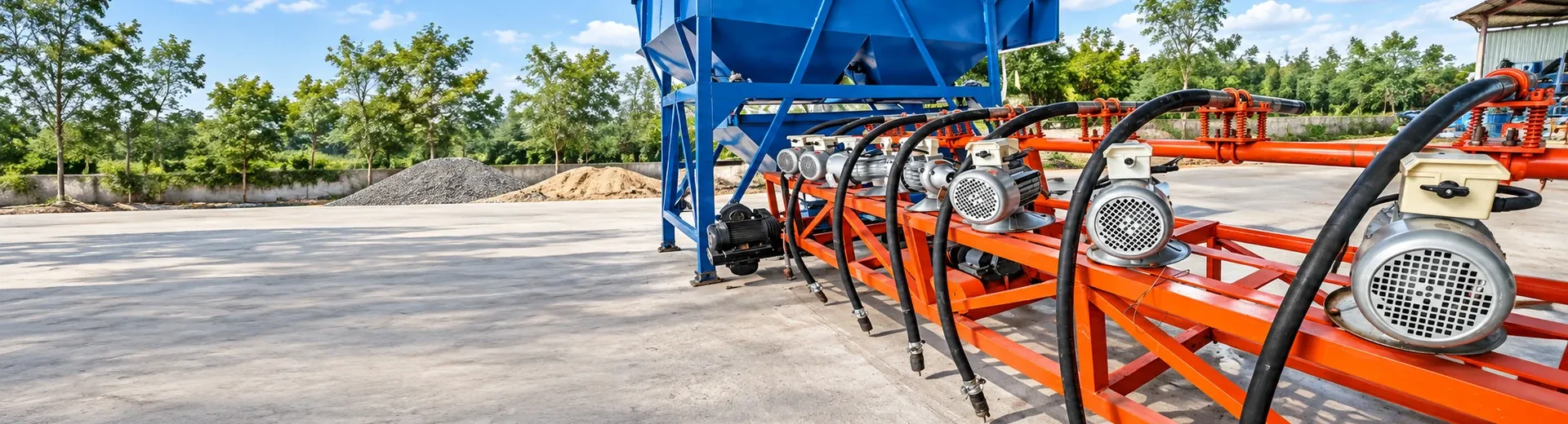 Concrete paving equipment products and equipment structure in real photos