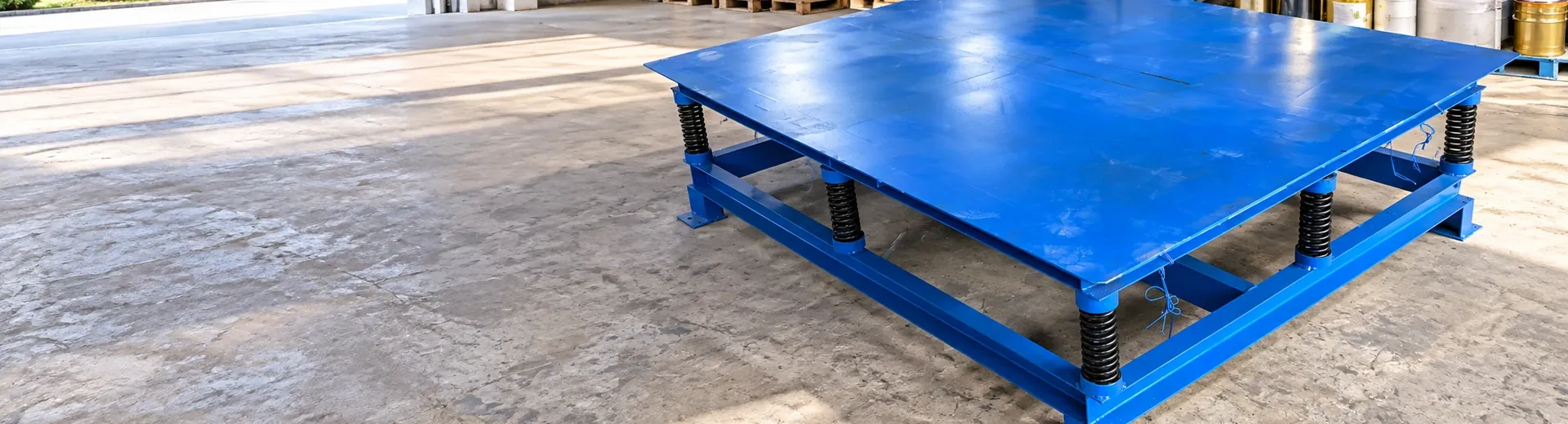 Concrete vibration table products and equipment structure actual photos