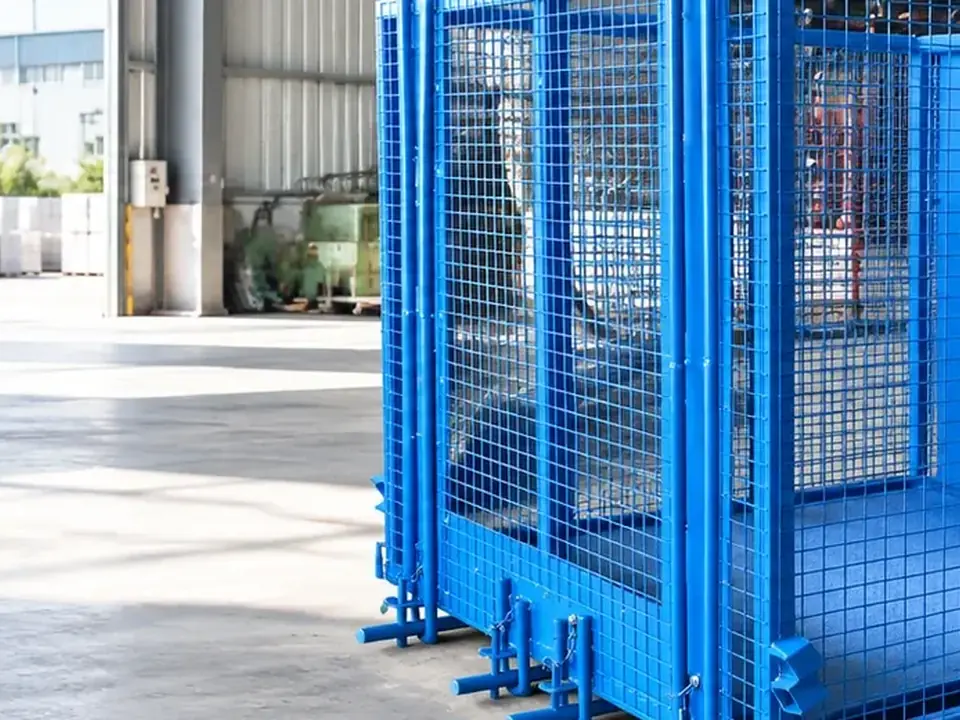 Actual photos of aerated block production line mold cage products and equipment structure