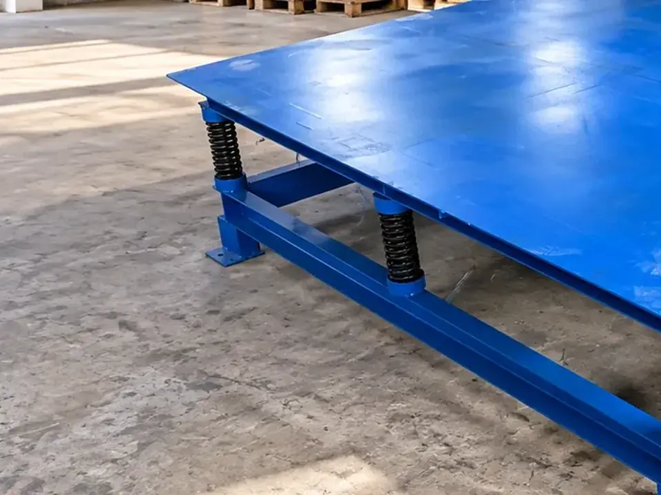 Concrete vibration table products and equipment structure actual photos