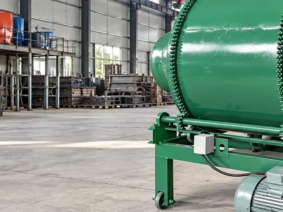 Actual photos of double-tooth roller mixing equipment products and equipment structure